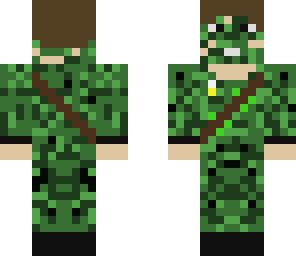 camo green soldier