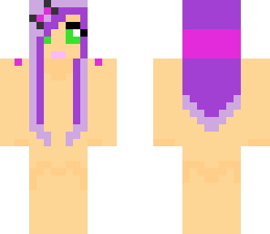 girl template with hood and bow