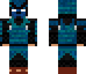 dragon blue samurai