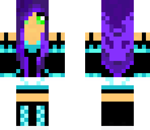 purple girl