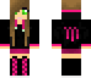 pink monster girl