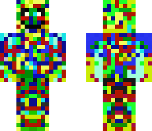 rainbow skin
