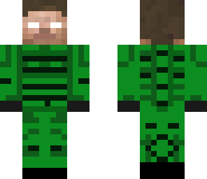herobrine military green