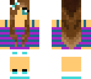 my first ever girl skin