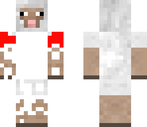 sheep with missing body parts
