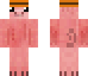 pig with a hat