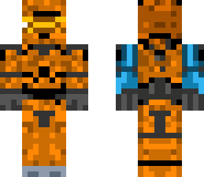 orange halo man