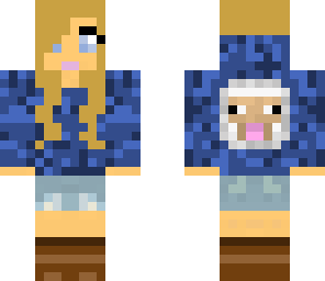 blue sheeper hoodie