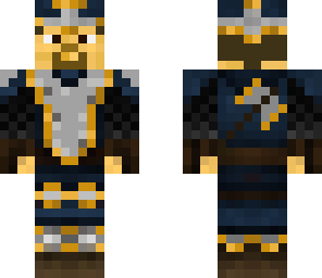 gold plated steve warrior