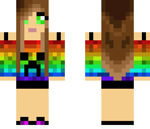 rainbow creeper girl