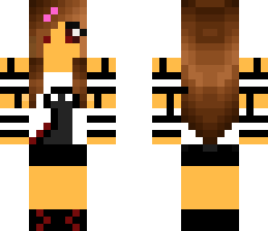 dino girl in black