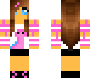 dino girl in pink