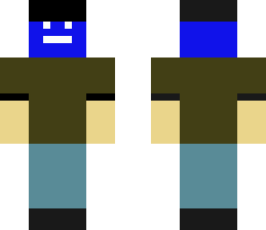 random blue dude