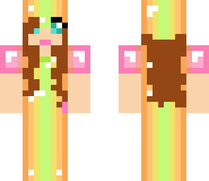 rainbow armor girl