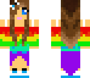 rainbow girl
