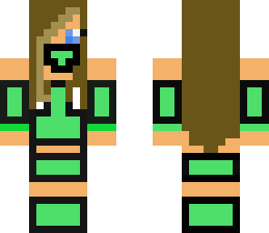 green ninja girl