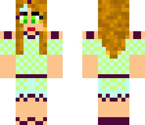 checked cute girl