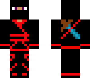 black ninja red belt