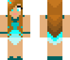 blue girl