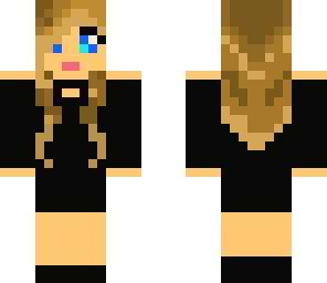 black dress