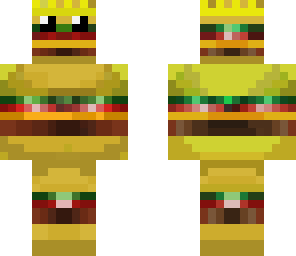 cute king hamburger
