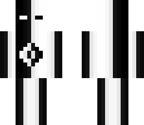 black and white