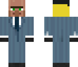 normal spy with yellow skin
