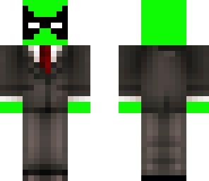 green deadpool in suit