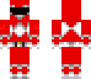 red power ranger by luancezari