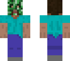 steve with creepermask