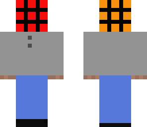 rubik's cube man