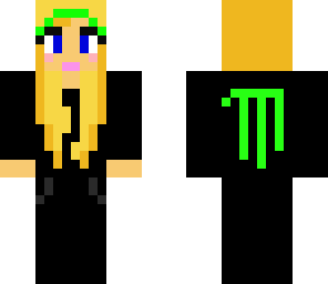 monster enery girl
