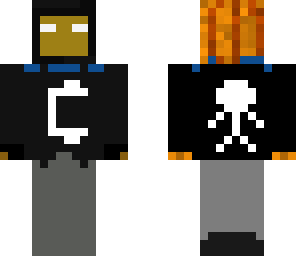 hooded figure