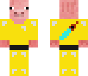 pig in golden armor
