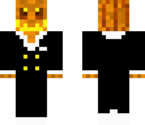 black and white tux pumkin