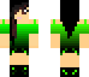 green girl