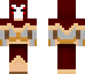 red cloaked paladin