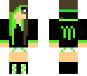 green monster girl edit