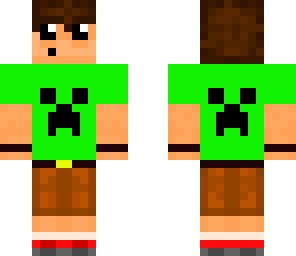creeper shirt boy