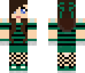 brown haired pretty girl