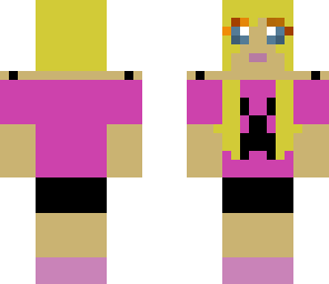 pink creeper girl shirt
