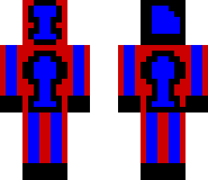 red and blue dude