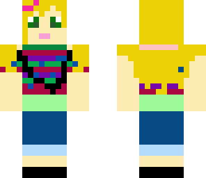 teenage blond girl