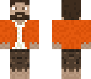 torn orange suit