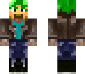 green hair dude