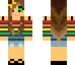rainbow girl