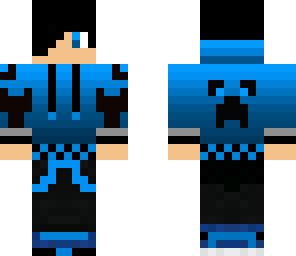 blue hoodie