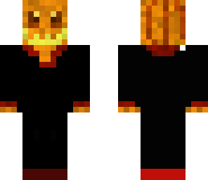 pumpkin head black suit 