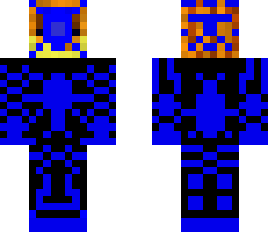 the blue