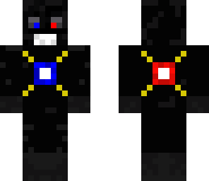 blue-red robot